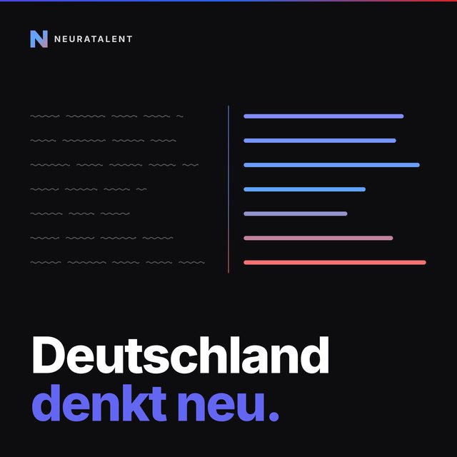 Cover des Songs Deutschland denkt neu