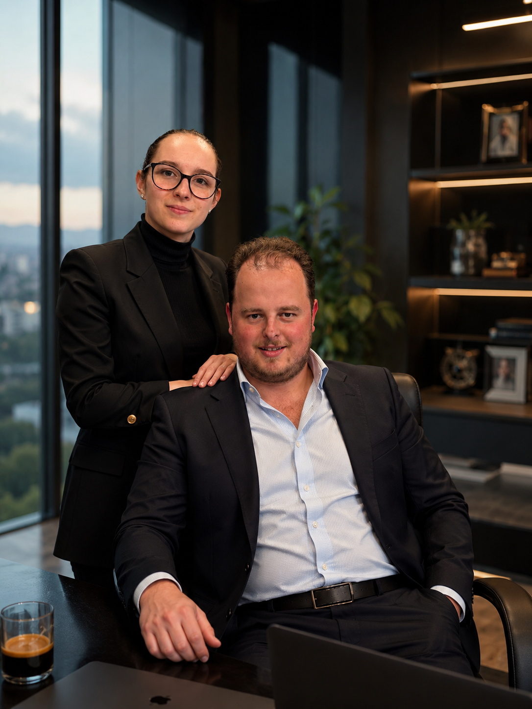 Tim Häußermann und Eve Henninger